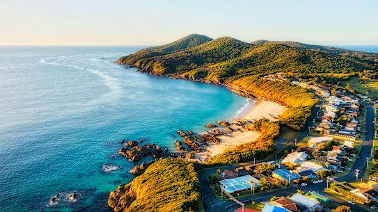 The NSW town of Forster is a good spot to own a beach house.