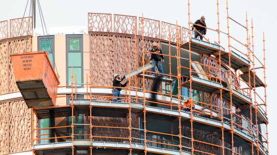 Richard Crookes has argued COVID-19 limitations have caused significant delays to multi-level projects.