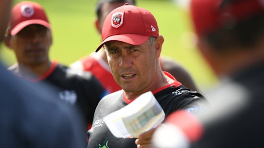 Dragons coach Shane Flanagan