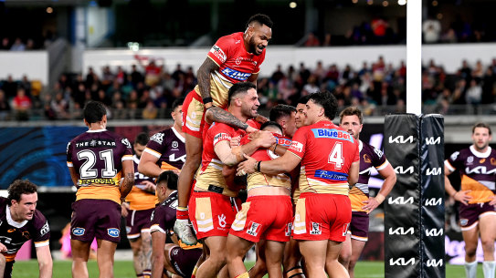 The Dolphins have been a raging success as the NRL’s 17th team.