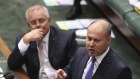 Prime Minister Scott Morrison and Treasurer Josh Frydenberg: Labor argues Australia’s economic recovery has been held hostage to the government’s failure on rapid antigen tests.
