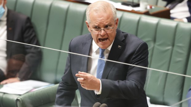 Morrison supercharges his ‘reds under the bed’ election scare campaign