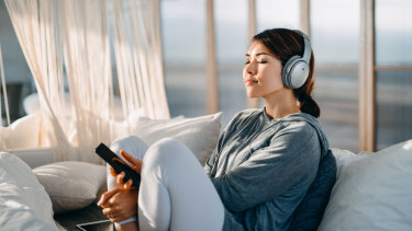 Too stressed to read a book? Opt for an audiobook instead. 