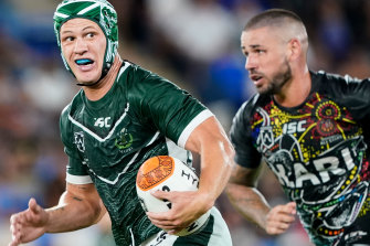 Kalyn Ponga represented the Maori All Stars at the weekend and has spoken of his desire to play for the All Blacks.