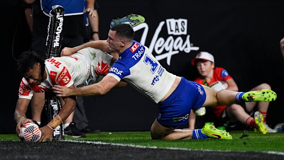 Setu Tu’s try set up a grandstand finish.