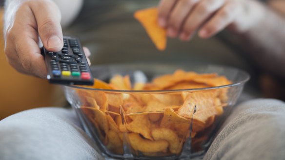 Staying home streaming TV and drinking alcohol did not help offset a massive drop in clothes, transport and cafe spending.