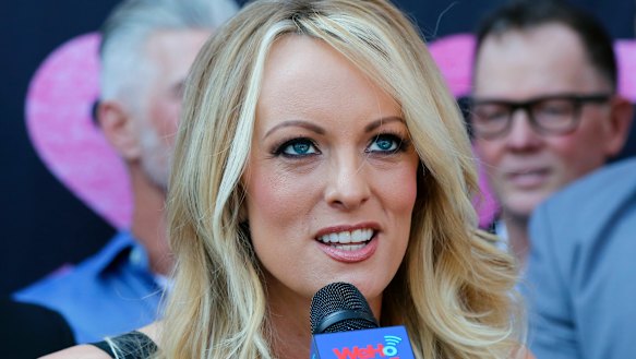 Porn star Stephanie Clifford, who uses the stage name Stormy Daniels.