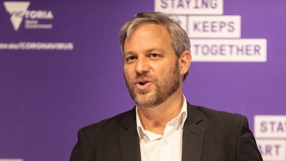 Chief Health Officer Brett Sutton was sidelined by the government on the issue of hotel quarantine.