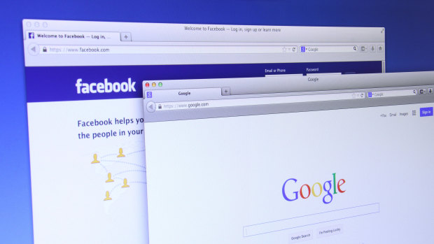 Small digital websites are asking the ACCC to make sure they don't end up in a situation where Google and Facebook would leave the market altogether.
