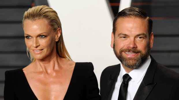 Lachlan and Sarah Murdoch, preparing to celebrate 20 years married.
