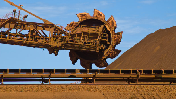 Soaring iron ore prices coupled with better than expected economic conditions are helping repair the budget deficit.
