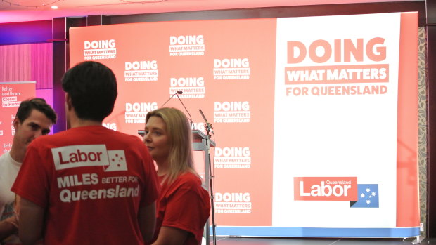 Steven Miles left stopped short of conceding defeat in the election.