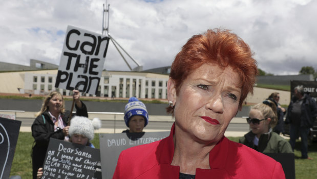 Pauline Hanson wants academic freedom enshrined in the government's new education bill.