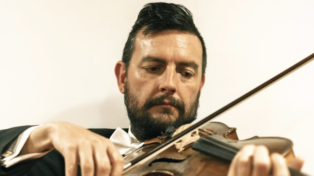 Christopher Moore, principal viola at the Melbourne Symphony Orchestra.
