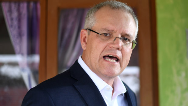 Australian Prime Minister Scott Morrison in Indonesia on Friday.