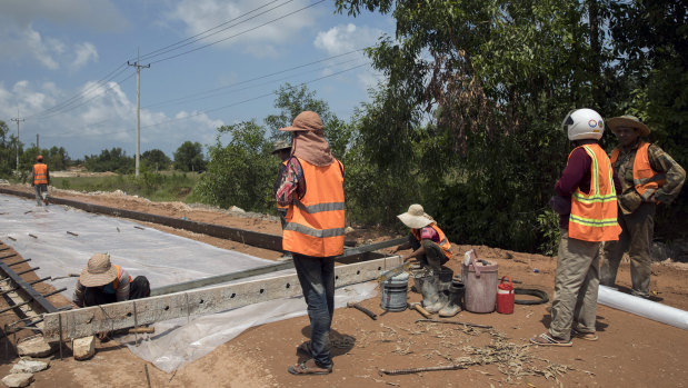 In Sihanoukville, a once-sleepy resort town, Cambodians are betting that an infusion of Chinese-built Belt and Road infrastructure will pay off with jobs and prosperity.
