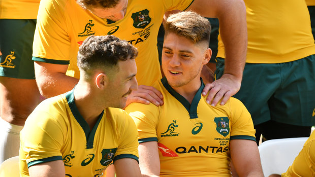 Nic White and James O'Connor are two familiar faces who have returned to the Wallabies fold.