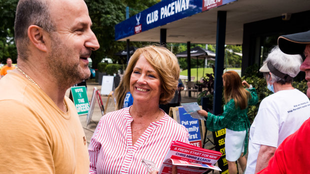 Labor candidate Karen McKeown says she would like to see the business case before committing to a new stadium.