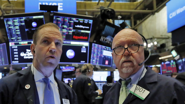 It was another session of turmoil on Wall Street.