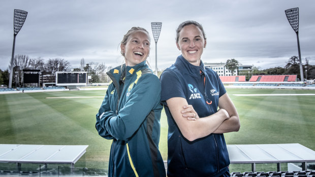 Australian captain Meg Lanning and New Zealand captain Amy Satterthwaite are eyeing a big finish.