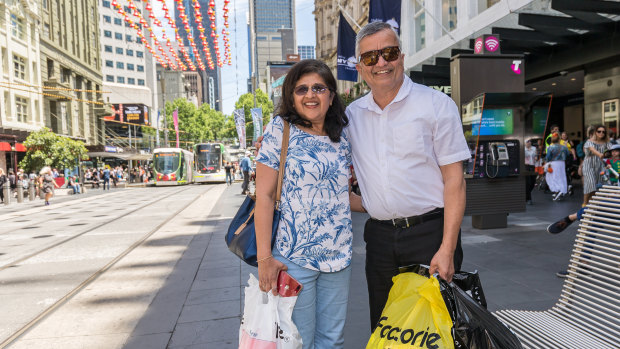 Uma Abhyankar is stocking up on gifts before visiting her family in India.