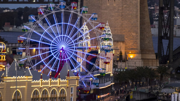 A spokesman said Luna Park has been under a cloud following the NSW Land and Environment Court’s decision in July.