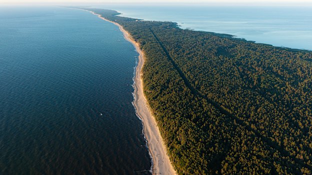Curonian Spit National Park, Lithuania.