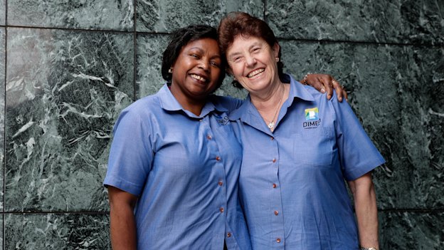 "We’ve got a special room, just for the two of us, behind the Prime Minister’s office," says Anna.