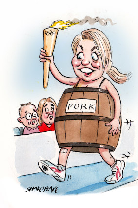 Bridget McKenzie’s race for glory.