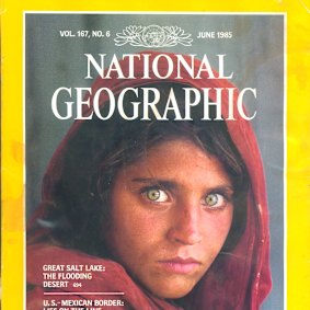The sharbat guule in the famous photograph of Steve McCurry.