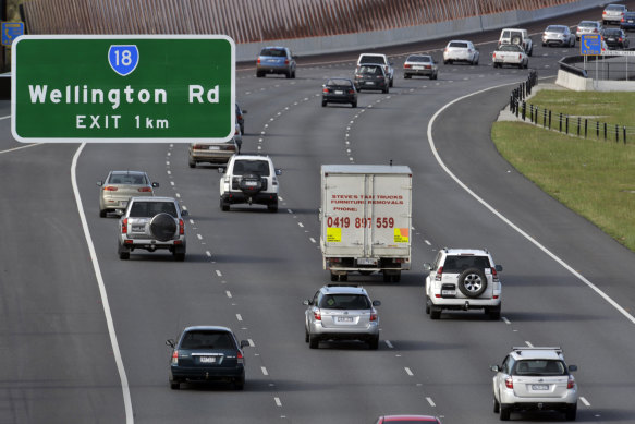  Eastlink serves about 40 per cent of Melbourne’s population.