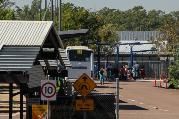 The Northern Territory’s Howard Springs quarantine facility. 