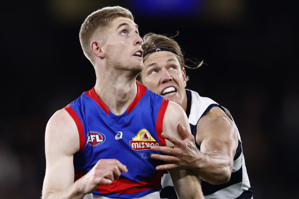 Bulldogs ruckman Tim English is unlikely to play next week against Brisbane.