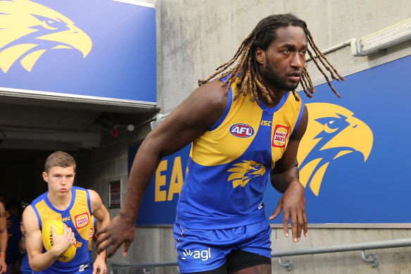 Nic Naitanui of the West Coast Eagles