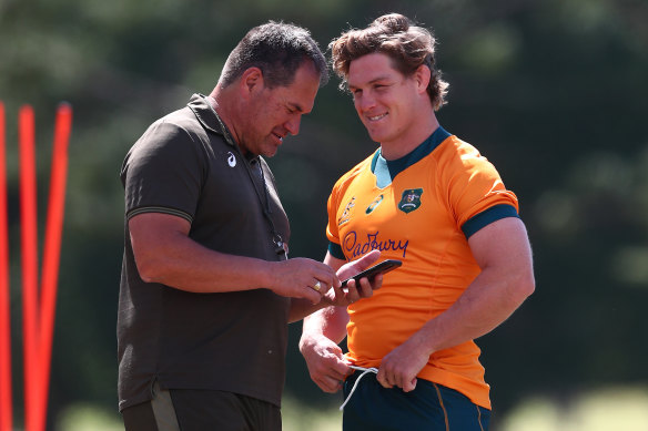 Wallabies coach Dave Rennie says he is ‘loving it here’ and is in for the long haul if Australia will have him.