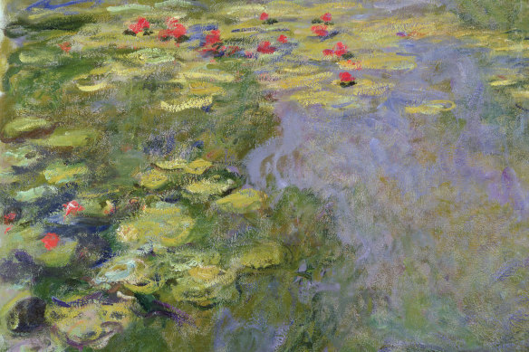 The waterlily pond (1917–19).