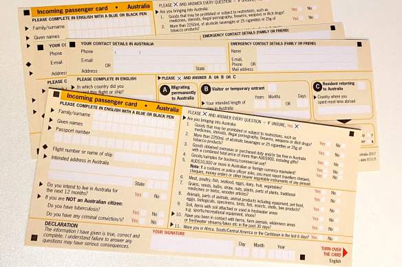 Paper incoming passenger cards will (hopefully) soon be a thing of the past.
