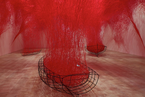 Chiharu Shiota’s Uncertain Journey.