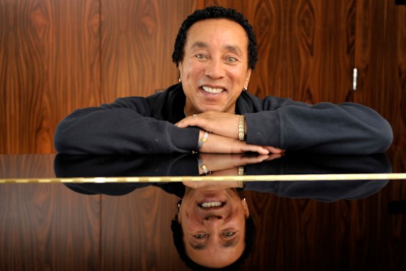 Smokey Robinson in Melbourne in 2009.