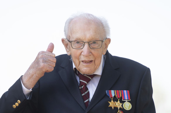 Captain Tom is now a Colonel.