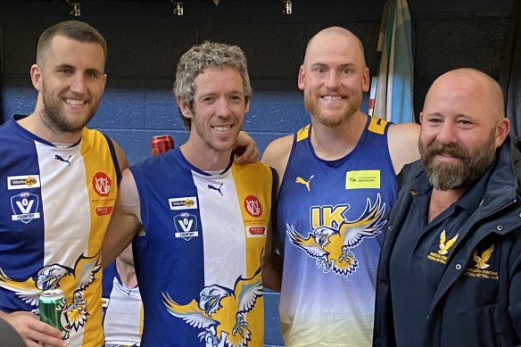 Cam Roughead, Bob Murphy, Jarryd Roughead, and Ben Soumilas 