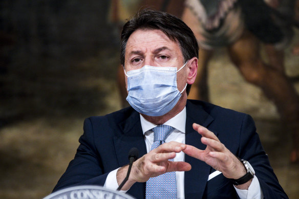 Italian Prime Minister Giuseppe Conte has handed in his resignation.