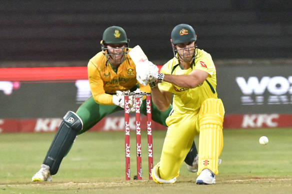 Mitch Marsh’s imposing form has continued in South Africa.