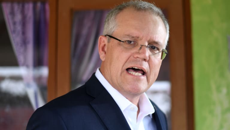 Australian Prime Minister Scott Morrison in Indonesia on Friday.