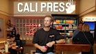 Calipress founder Scott Glasson at the chain’s Westfield Sydney outlet.