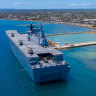 Australian navy ship experiences power outage while delivering aid in Tonga