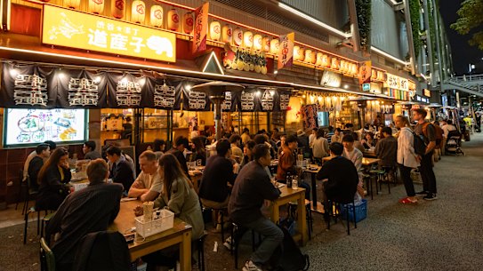 Eating out in Tokyo