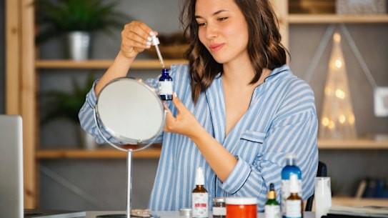 Using too many products, even if they’re high quality and expensive, can cause damage to your skin.