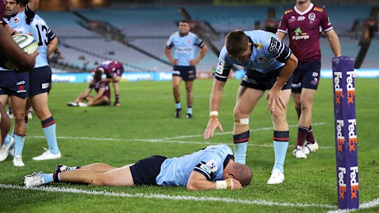 The Waratahs have lost all five matches of their Super Rugby AU campaign.