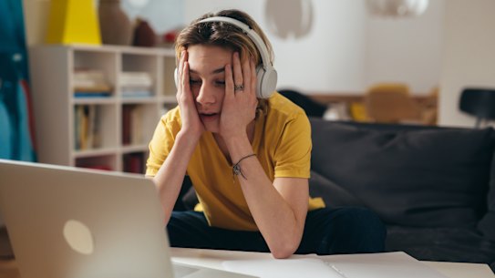 School students spent many months learning from home.